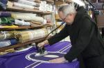 Benedictine brother's handmade vestments used around the world