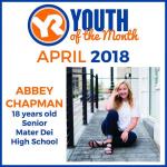 Youth Resources names Mater Dei's Chapman as Youth of the Month