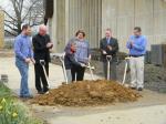 Holy Rosary breaks ground on new construction