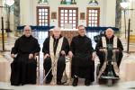 Four monks of St. Meinrad celebrating priesthood jubilees