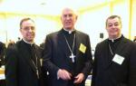 Bishops elect new leaders, approve liturgical texts, discuss relief aid 
