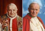 Prayer, charity surround John XXIII, John Paul II being declared saints 