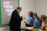 Sister Corda connects students with the Lord