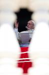 Pope prays for divided world