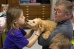 Canine comfort: Therapy dogs offer calm