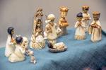 Christmas crèches on display at Archabbey Library 